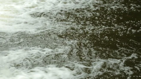 Water falls after a waterfall Stock Footage 138641649