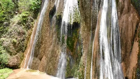 Water falls cola de caballo mty 0 Stock Footage 208184698