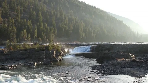 Water falls- Stock Footage 86535114