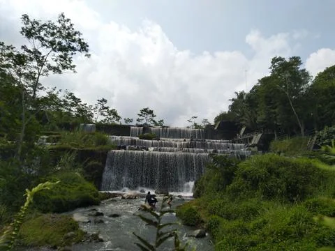 Water falls Stock Photos