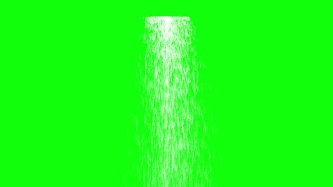 Water falls slow motion. waterfall animation. Stockbeeldmateriaal 340969468