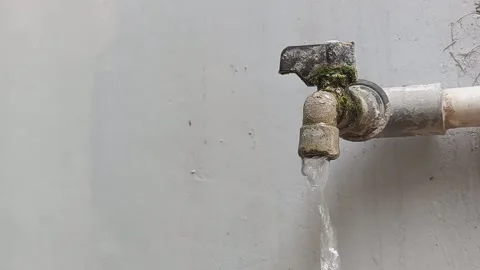 Water faucet 3 Stock Footage 236403572