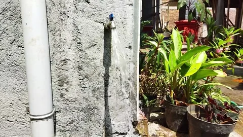Water faucet Stock Footage 166635183