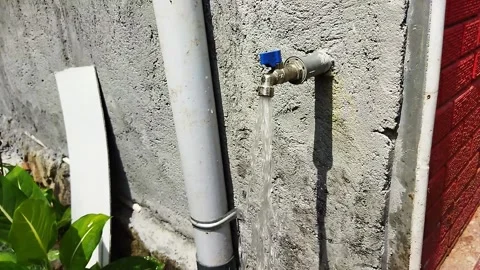 Water faucet Stock Footage 166635329
