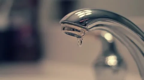 Water Faucet Leaking 스톡 동영상 10589360