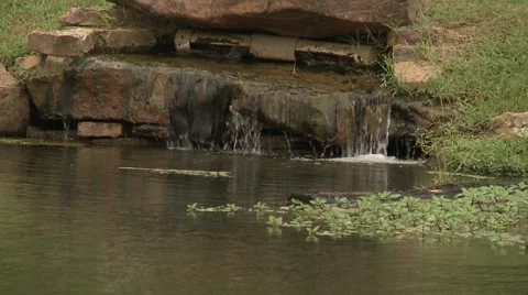 Water feature Stock Footage 917865