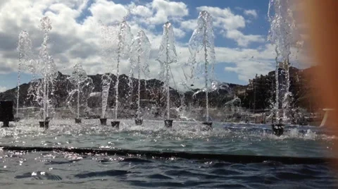 Water Feature Stock Footage 34691208