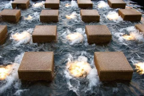 Water Feature Foto stock