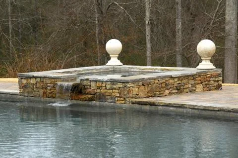 Water Feature Foto stock