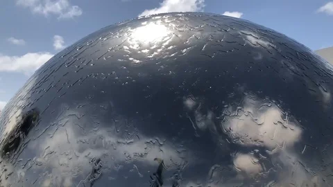 Water Feature Slow Motion 2 Stock Footage 96575631