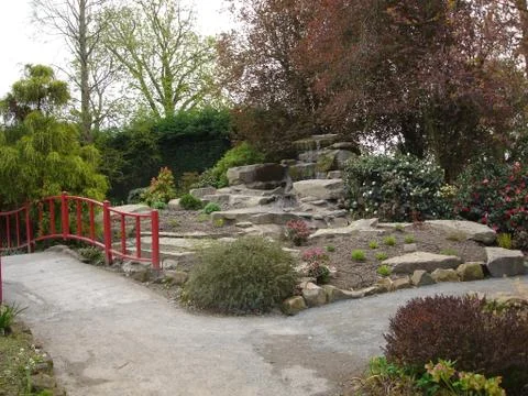 Water Features of Chester 스톡 사진