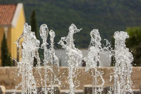Water figures 写真素材