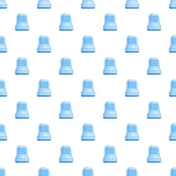 Water filter cartridge seamless pattern for clean hydration イラスト素材