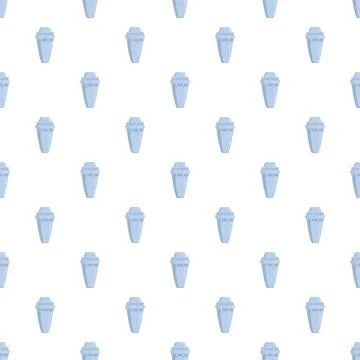 Water filter cartridges creating purification seamless pattern Stock Illustration
