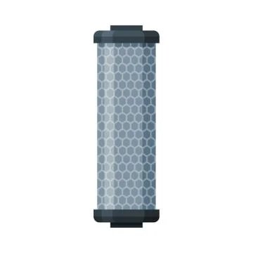 Water Filter, Home Component for Clean Water, Special Modern Technologies for Stock Illustration