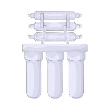 Water Filter Illustration Stock Illustration