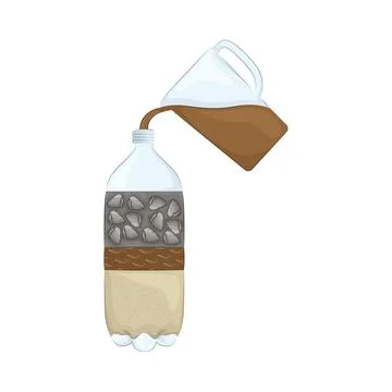 Water Filter Illustration Stock Illustration