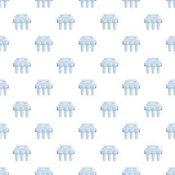 Water filter purification system seamless pattern background Stock Illustration