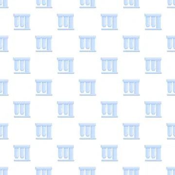 Water filter system cartoon seamless pattern background 库存插图