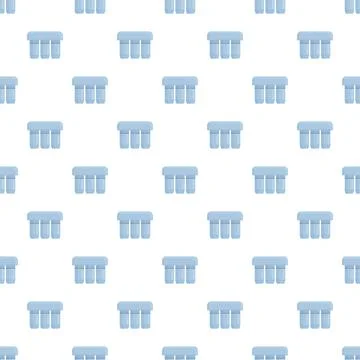 Water filter system clean hygiene seamless pattern Stock Illustration