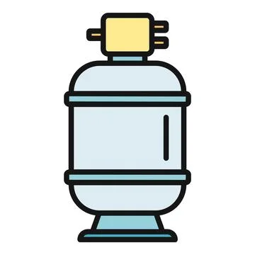 Water filter system clean pool equipment icon Stock Illustration