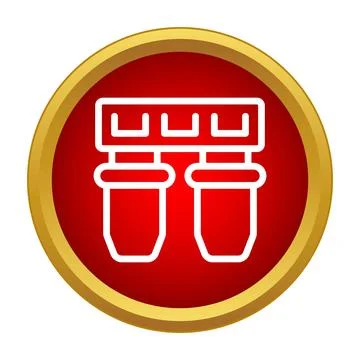 Water filter system icon for purification process Stock Illustration