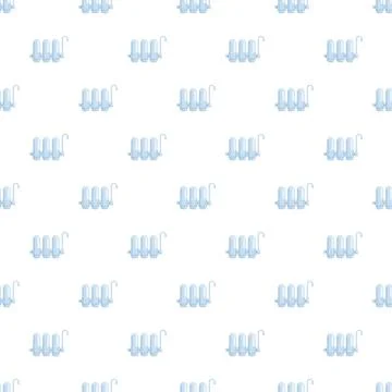 Water filter system pattern showing purification equipment Stock Illustration