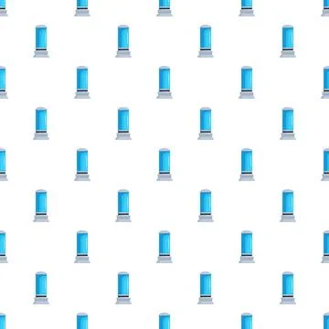 Water filter system purification pattern on white background Stockillustratie