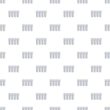 Water filter system seamless pattern for clean drinking Stock Illustration