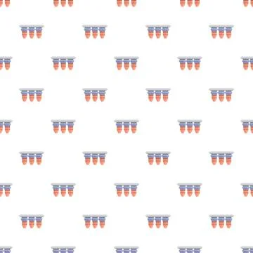 Water filter system seamless pattern for clean drinking Stock Illustration