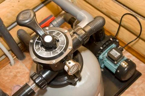Water filtering system Stock-Fotos
