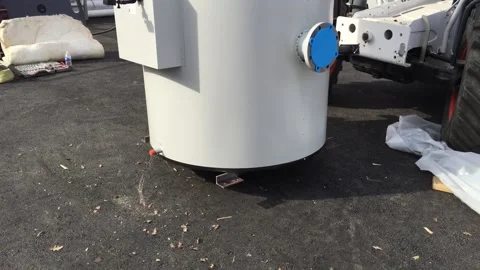 Water Filtration Construction Video stock 144070002