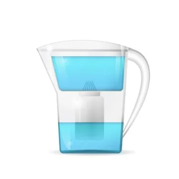 Water filtration jug Stock Illustration