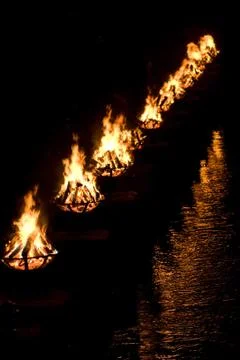 Water Fire Stock Photos