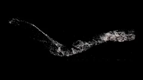 Water floor collide clear1 스톡 동영상 341107721