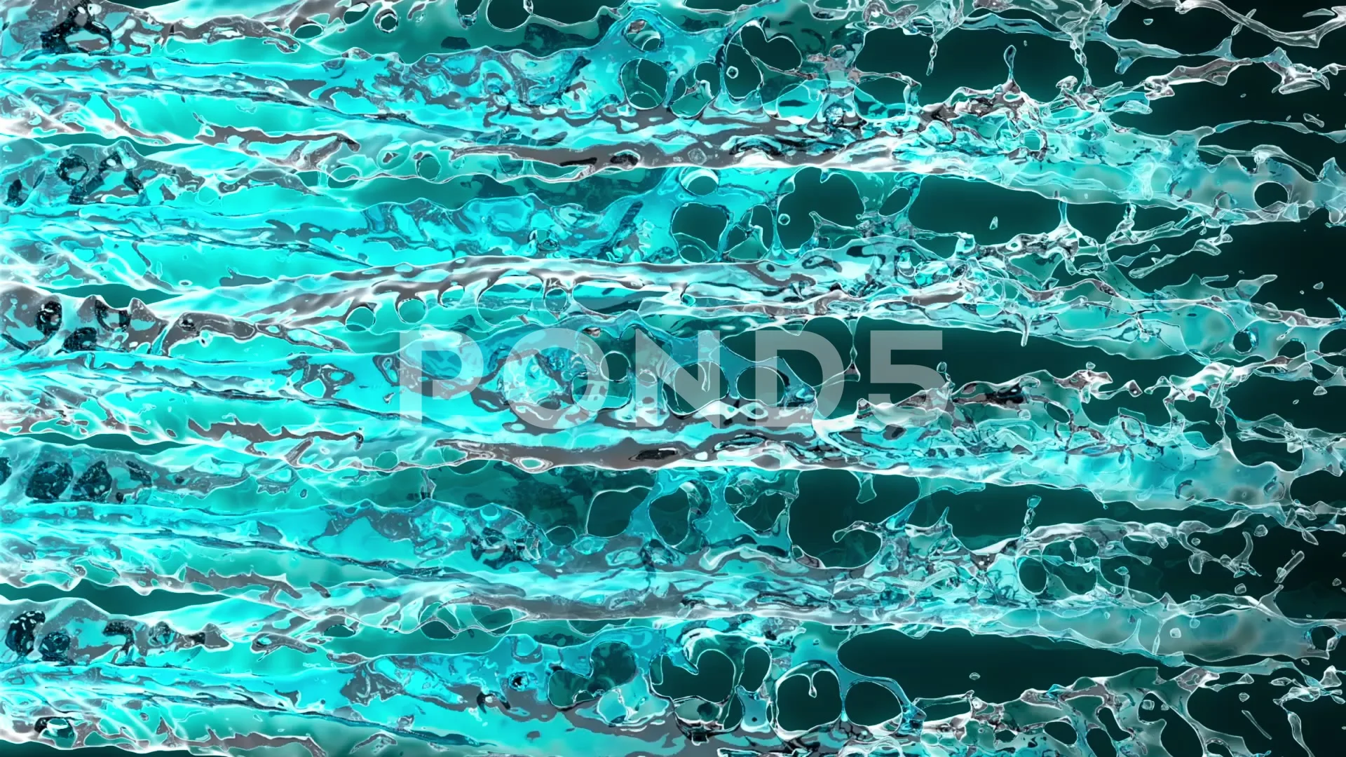 Water Flow Background Looped Video | Stock Video | Pond5