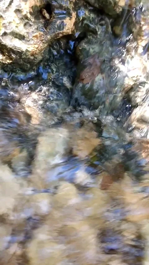 Water Flow Over Rocks Stock Footage 330585732