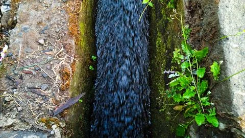 Water flow Foto stock