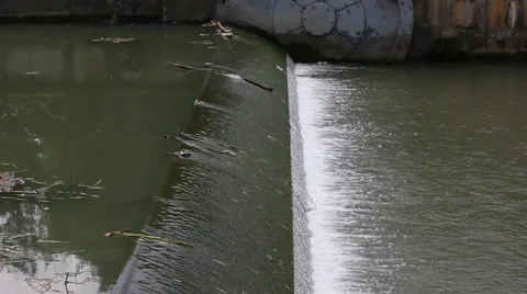 Water flow splashing Stock Footage 27879931