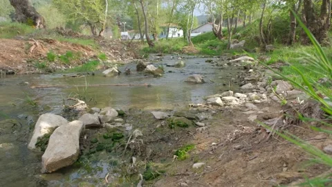 Water flow stream Stock Footage 190622097