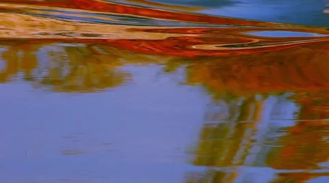 Water flow at the waterfall Stock Footage 57196414