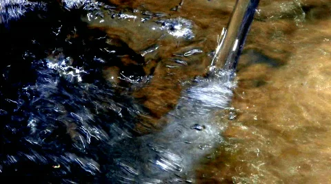 Water flowing Stock Footage 478062