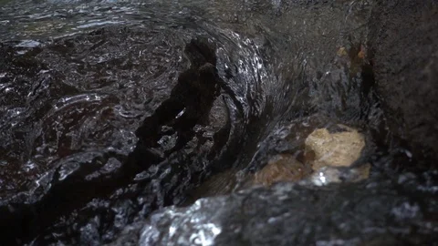 Water Flowing Stock Footage 104825579