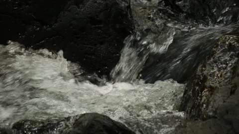 Water Flowing Stock Footage 104828321
