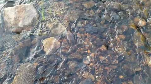 Water flowing Stock Footage