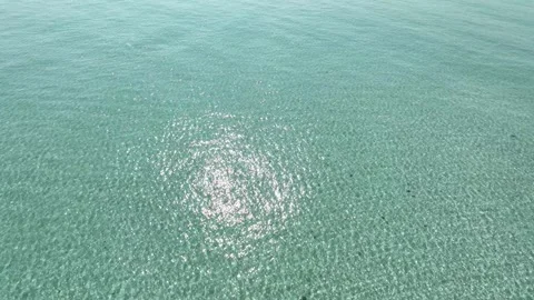 Water flowing into the ocean Video stock 310345142