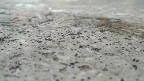Water flowing over the floor Stock Footage 162626066