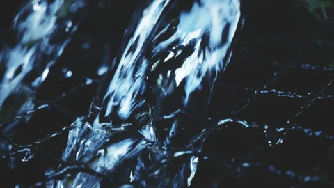 Water flowing from pipe abstract color processing look close up background .. Stock Footage 344707699