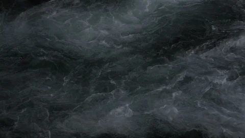 Water flowing in river slow motion, top view Stock Footage 106676381