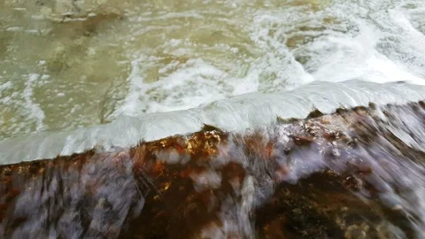 Water flowing from source Video stock 89122261
